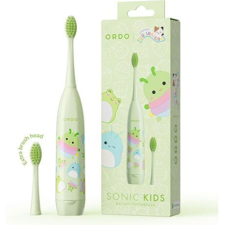 Ordo Sonic Kids Squishmallows Battery Toothbrush: Rutabaga